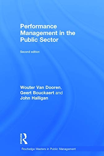 Performance Management in the Public Sector