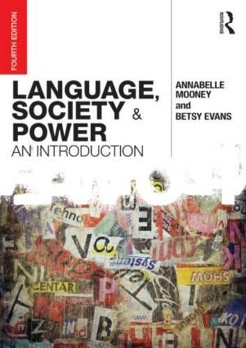 Language, Society and Power