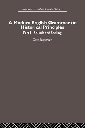 A Modern English Grammar on Historical Principles