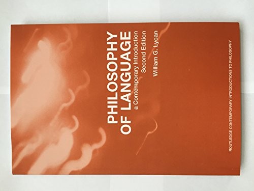Philosophy of Language