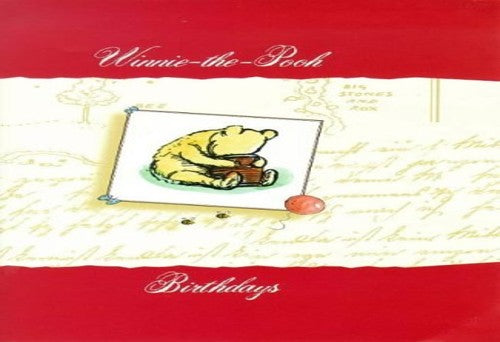 Winnie the Pooh Birthday Book