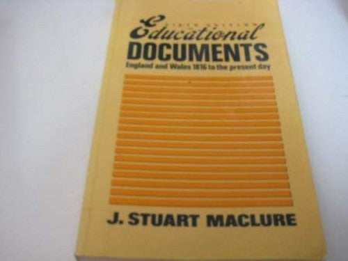 Educational Documents in England and Wales