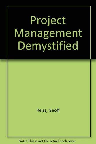 Project Management Demystified