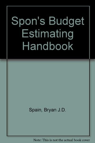 Spon's Budget Estimating Handbook