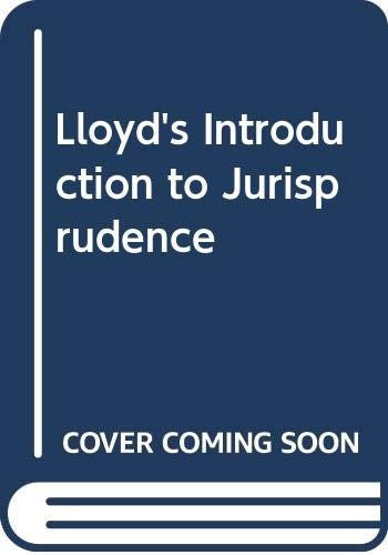 Lloyd's Introduction to Jurisprudence