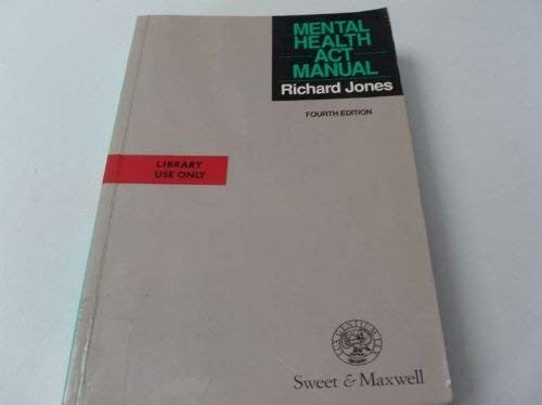 Mental Health Act Manual