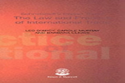 Schmitthoff's: Export Trade