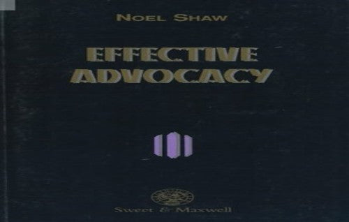 Effective Advocacy