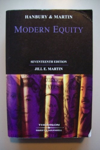 Hanbury & Martin: Modern Equity