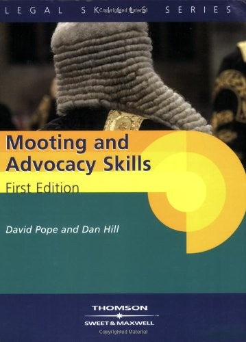 Mooting and Advocacy Skills