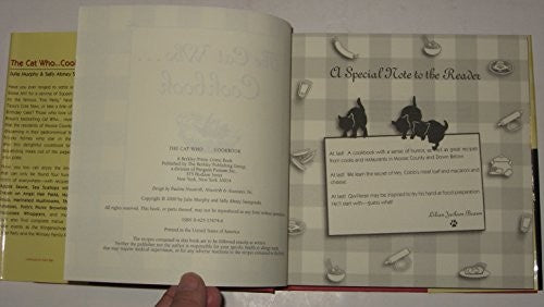 The Cat Who-- Cookbook