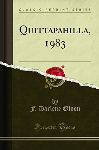 Quittapahilla, 1983 (Classic Reprint)