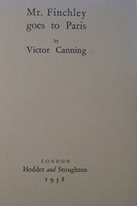 Mr. Finchley Goes to Paris 