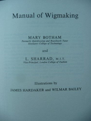 MANUAL OF WIGMAKING.