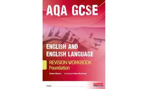 Pearson Revise GCSE AQA English/Language Workbook (Foundation) - for 2026, 2027 exams