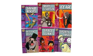 Learn at Home: Rapid Reading Pack 2 for struggling readers in Years 3-6 (6 dyslexia-friendly reading books)