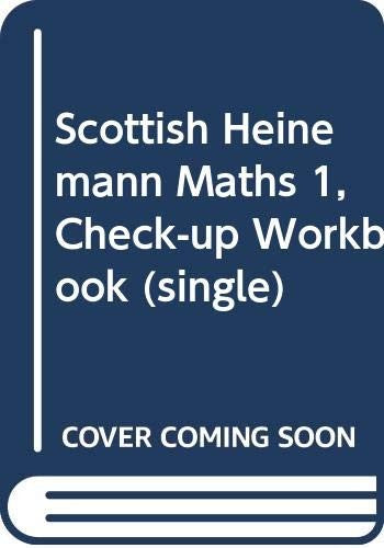 Scottish Heinemann Maths 1, Check-up Workbook (single)