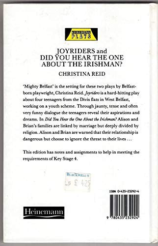 Joyriders and Did You Hear the One About the Irishman?