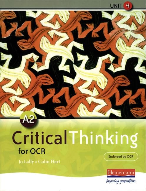 A2 Critical Thinking for OCR Unit 4