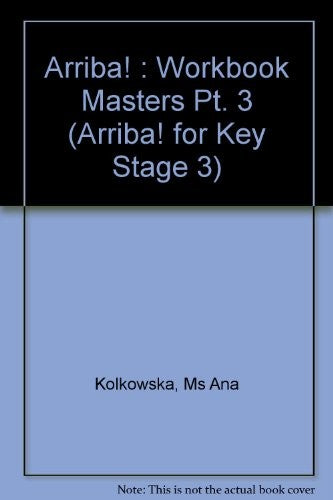 Arriba! 3 Workbook Masters
