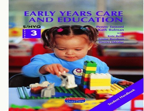 S/NVQ Level 3 in Early Years Care and Education Student Book