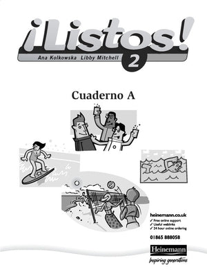 Listos!  2 Verde Workbook (Pack of 8)