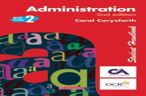 S/NVQ Administration Level 2 Student Handbook