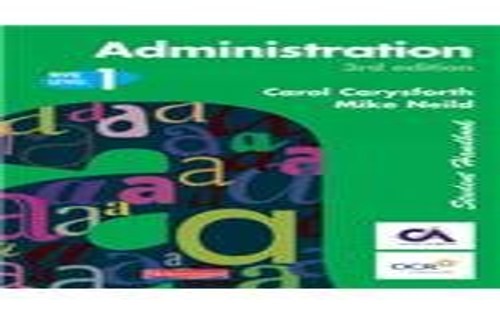 S/NVQ Administration Level 1 Student Handbook
