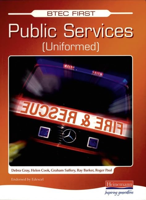 BTEC First Public Services Student Book