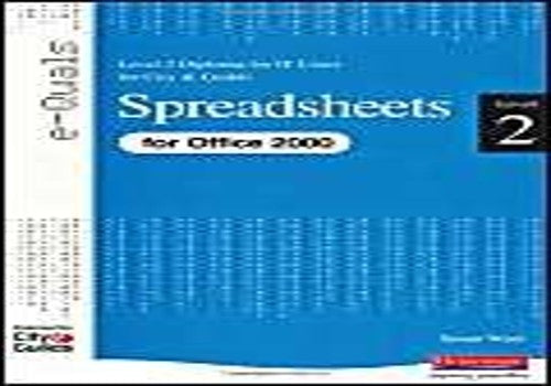 Spreadsheets Level 2 Diploma for IT Users for City and Guilds e-Quals Office 2000