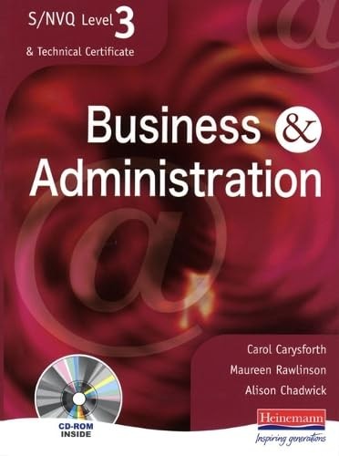 S/NVQ Level 3 Business & Administration Student Book