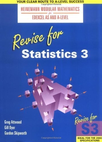 Heinemann Modular Maths for Edexcel Revise for Statistics 3