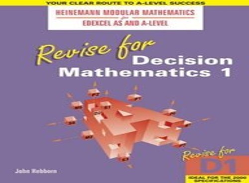 Heinemann Modular Maths for Edexcel Revise for Decision 1