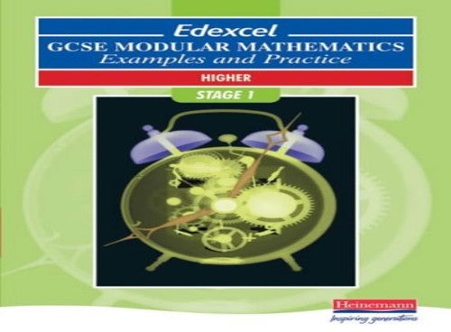 Edexcel GCSE Modular Maths Higher Stage 1 Examples & Practice