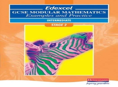 Edexcel GCSE Modular Maths Intermediate Stage 2 Example &   Practice