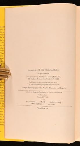 Humboldt's Gift