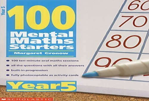 100 Mental Maths Starters Year 1