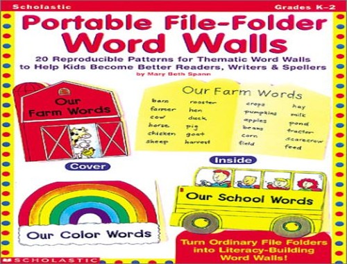 Portable File-Folder Word Walls