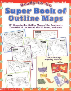 Ready-To-Go Super Book of Outline Maps