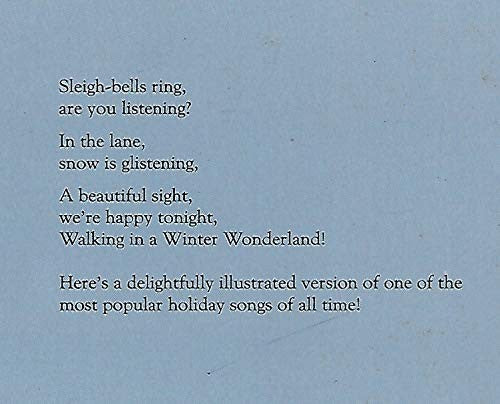 Winter Wonderland (Sleigh Bells Ring, Are You Listening?)