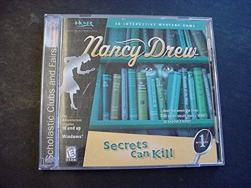 Nancy Drew Secrets Can Kill Mystery One  A D Interactive Mystery Game Computer Game Windows ME