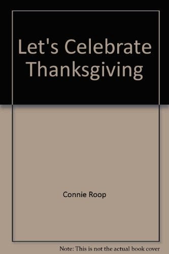 Let's Celebrate Thanksgiving