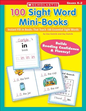 100 Sight Word Mini-Books