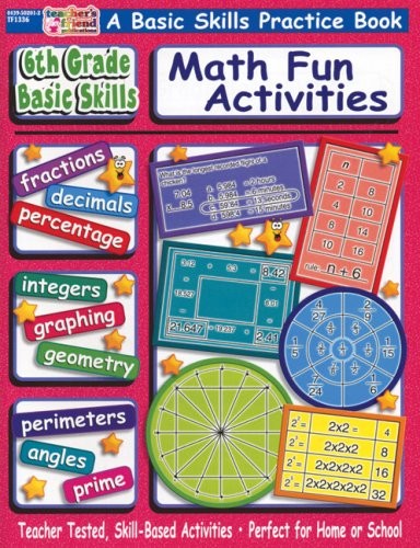 6th Grade Basic Skills : Math Fun Activities