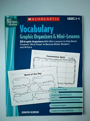 Vocabulary Graphic Organizers & Mini-Lessons