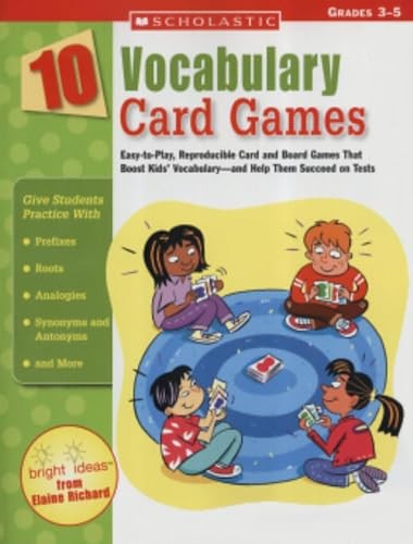 10 Vocabulary Card Games