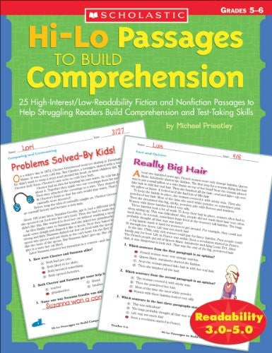 Hi-Lo Passages to Build Comprehension: Grades 5?6