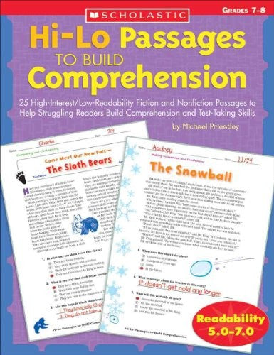 Hi/Lo Passages to Build Reading Comprehension
