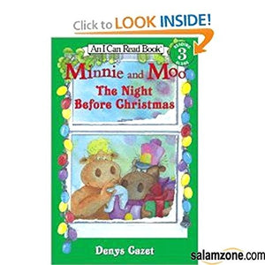 Minnie and Moo: The Night Before Christmas Cazet (An I Can Read Book) (An I Can Read Book)