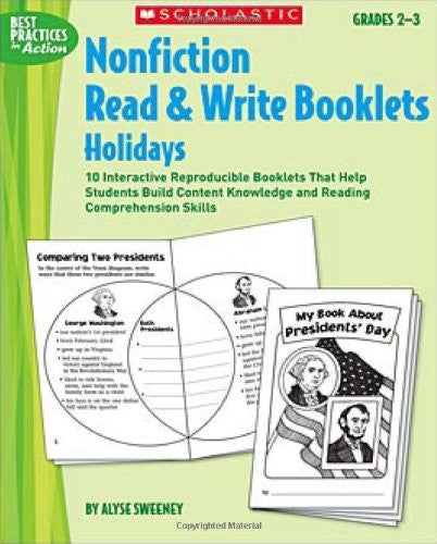 Nonfiction Read & Write Booklets: Holidays
